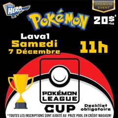 Pokemon League Cup 7 décembre